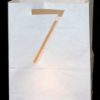 candle bag met cijfer 7