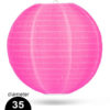 Candy Roze Nylon lampion 35cm weerbestendige lampionnen voor buiten