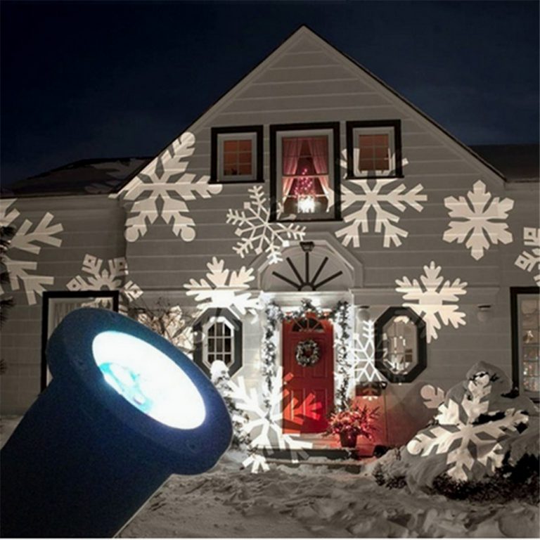 Kerstverlichting LED Sneeuwvlokken projector Uniek en Origineel