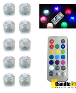 twijfel optocht Bungalow LED lampjes met afstandsbediening (multicolor) set van 10