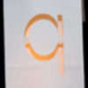 candlebag met een q
