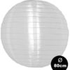witte nylon lampion voor buiten 80cm